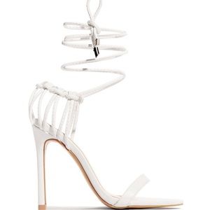 NEVER WORN! Miss Lola All Nighter - White heel
